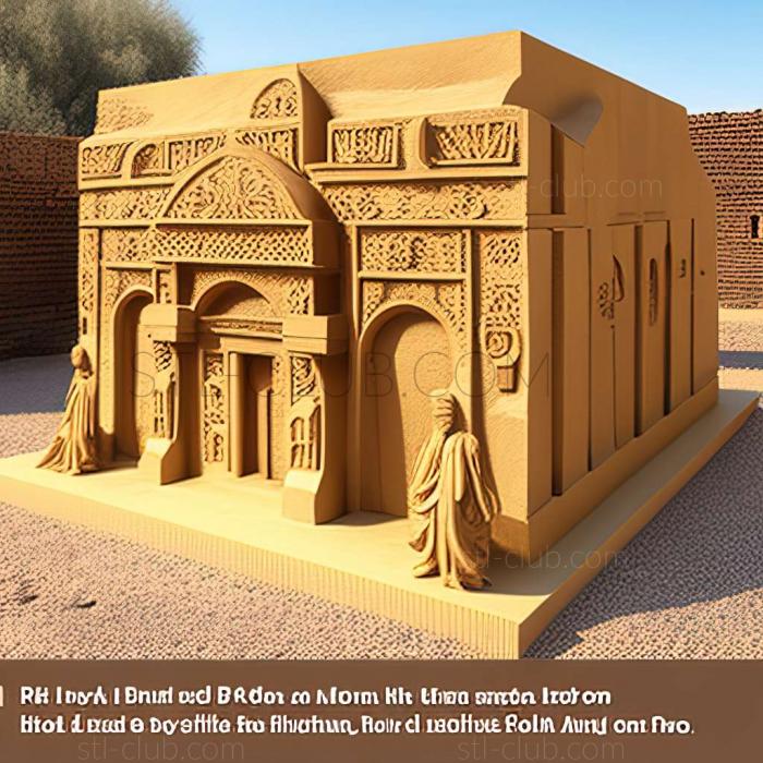 3D model Kufa in Iraq (STL)